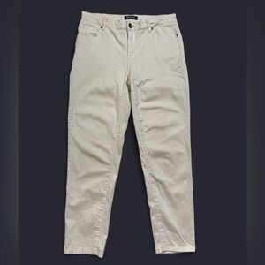 Buffalo David Button White Pants